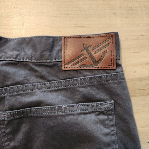 Dockers Straight Fit Pants Gray Stretch Casual Comfortable Mens 34x34‎ EUC - Picture 8 of 13